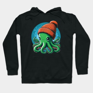 Kids Stocking Cap Octopus Graphic For Boys, Girls, & Adults Hoodie
